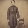 Albert C. Stoddard, captain of Company 3, 10th Iowa Infantry, in the Civil War. 