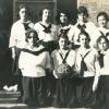 Garwin High School Girls Basketball Team, 1920. 